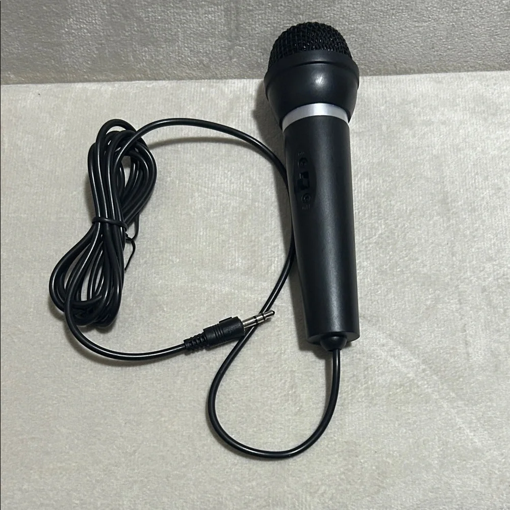 Wired Black Microphone for Computers